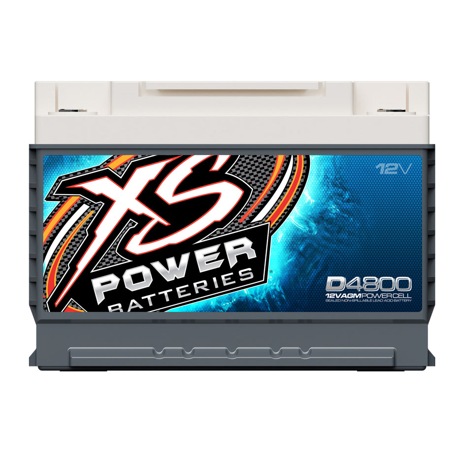 XS Power XS-D4800 XSPOWER D4800 12V BCI Group 48, AGM Battery, 2000W/3300W Range