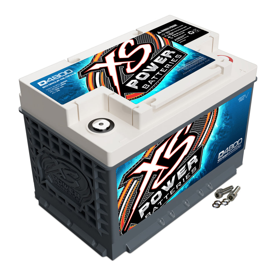 XS Power XS-D4800 XSPOWER D4800 12V BCI Group 48, AGM Battery, 2000W/3300W Range