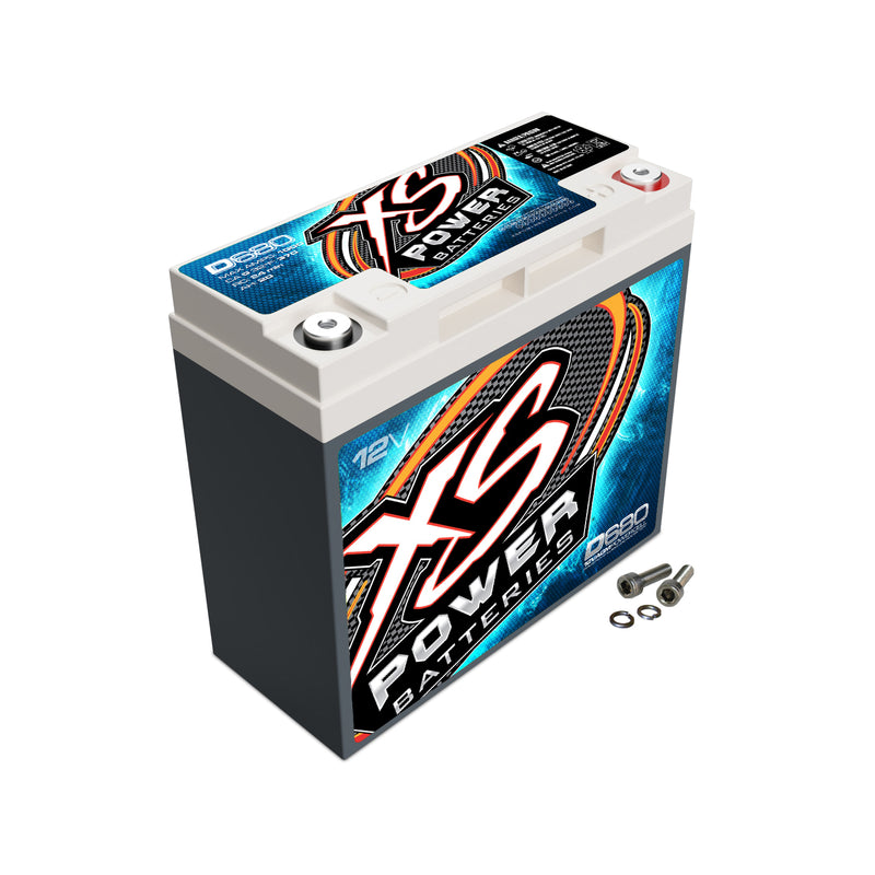 XS Power XS-D680 XSPOWER D680 12V AGM Battery, up to 1000W