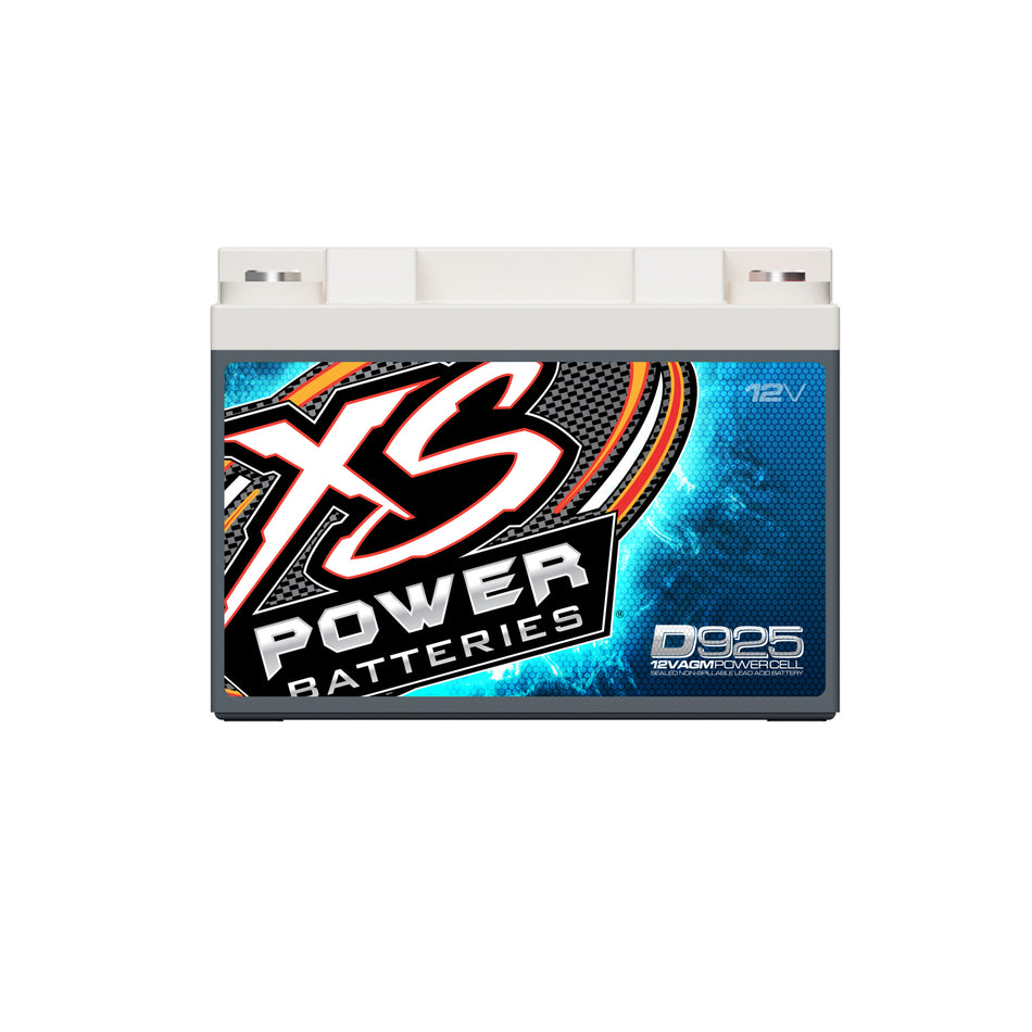 XS Power XS-D925 XSPOWER D925 12V AGM Battery, 1000W/2000W Range