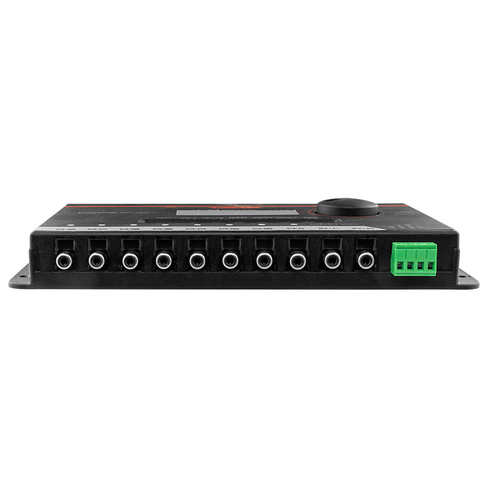 DS18 DS-DSP2.8DBT 2-Channel In and 8-Channel Out Digital Sound Processor with Bluetooth and LCD Screen DS18