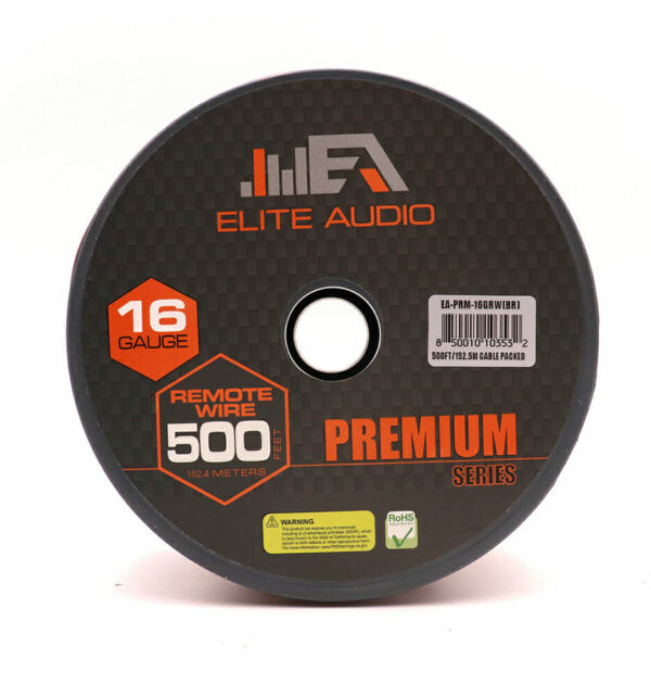 Elite Audio EA-PRM-16GRW(RD) CCA 16 Gauge Remote Wire 500ft | Elite Audio