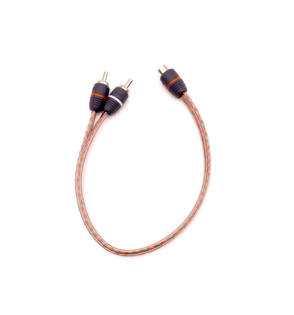 Elite Audio EA-RCY2M Y-adapter 2 Males 1 Female RCA Cable | Elite Audio