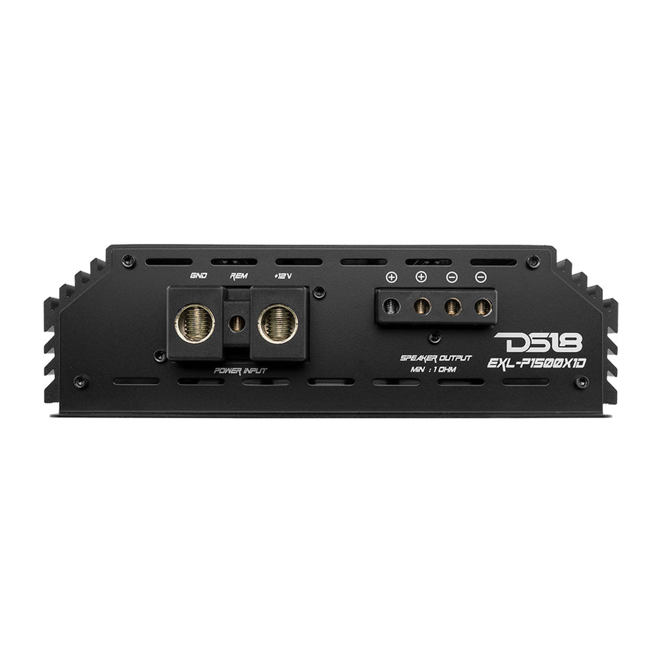 DS18 DS-EXL-P1500X1D EXL Power 1-Channel Class D Amplifier 1500 x 1 at 1-Ohm Watts RMS DS18