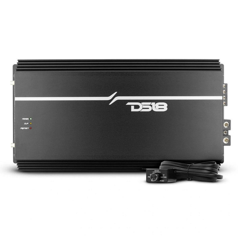 DS18 DS-EXL-P2500X1D EXL Power 1-Channel Class D Amplifier 2500 x 1 at 1-Ohm Watts RMS DS18