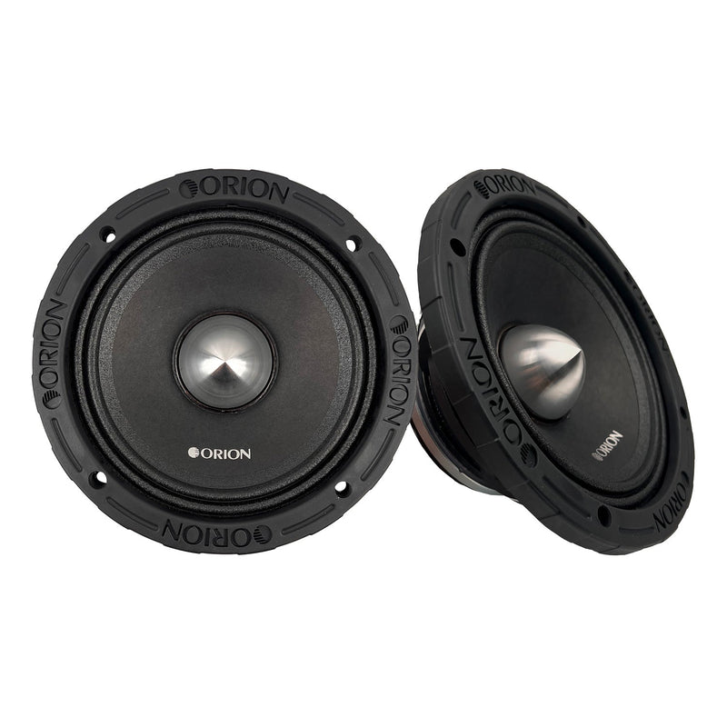 ORION HCCA654NHP 6.5" High Efficiency Midrange Speakers 1800 Watts