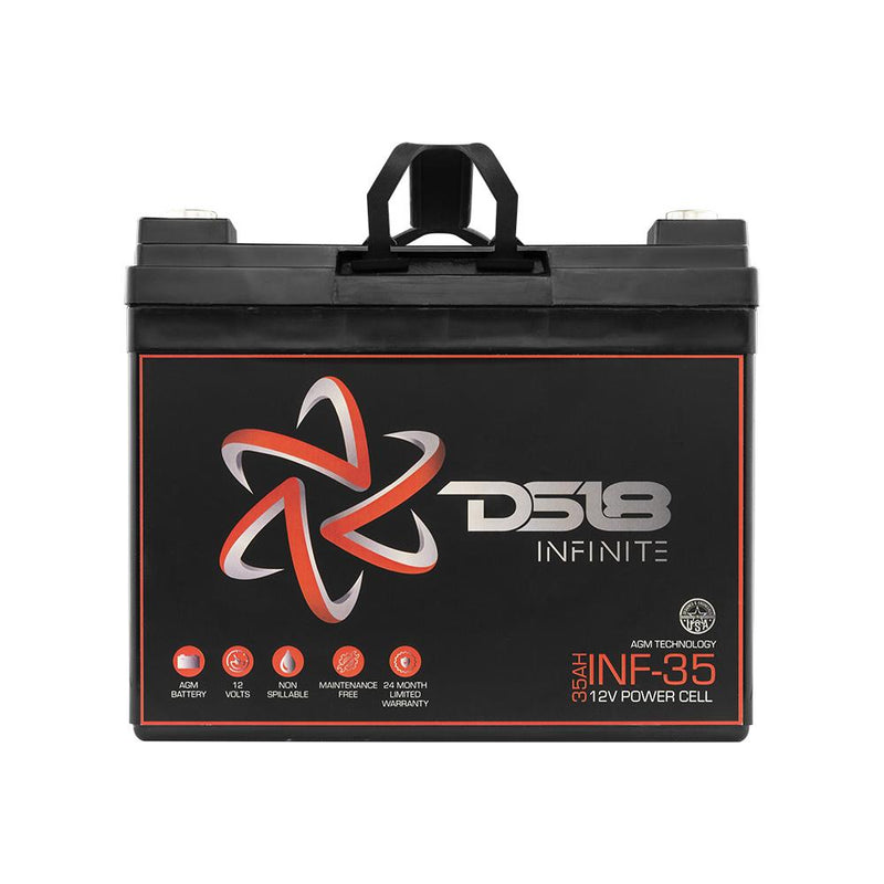 DS18 DS-INF-35 INFINITE 35 AH AGM Power Cell 12 Volt Battery DS18