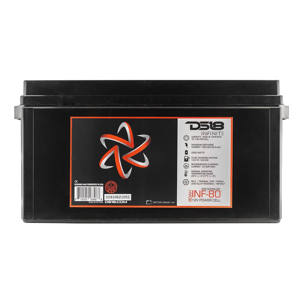 DS18 INF-80 80AH AGM Power Cell – 12V Battery – Elite Auto Gear