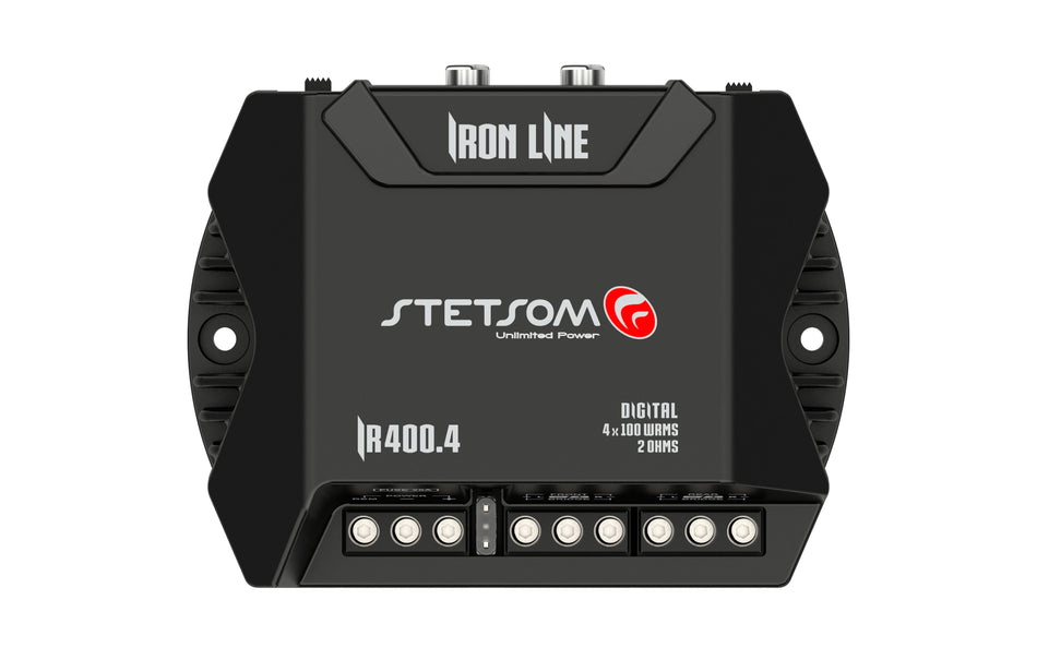 Stetsom STE-IR400.42 IR 400.4 Compact Digital Multi Channel Amplifier 4 Channels 400 W Full Range