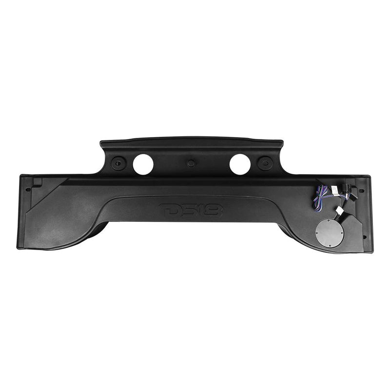DS18 DS-JK-SBAR22/BK Exclusive DS18 Overhead Bar System for JK/JKU Jeeps (2 X 8 Inch Speakers 2 X Tweeters ) Black DS18