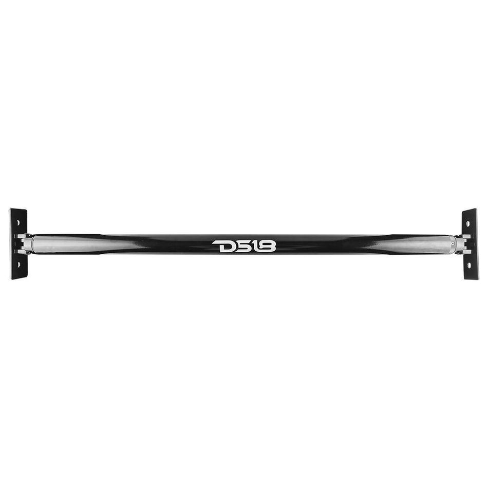DS18 DS-JL-TUBE/BK JL/JLU Mounting Tube W/ Mobile Clamps Perfect for Mounting Towers/Pods on Roll Bars and Cages Black DS18