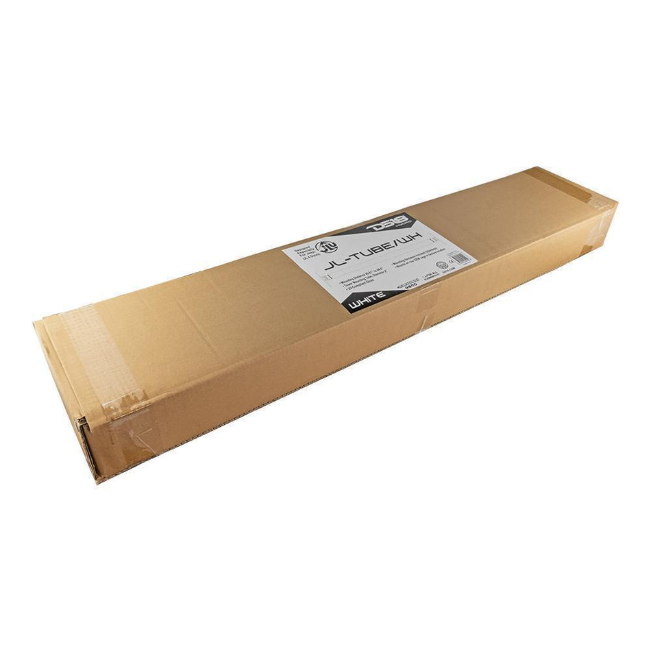 DS18 DS-JL-TUBE/BK JL/JLU Mounting Tube W/ Mobile Clamps Perfect for Mounting Towers/Pods on Roll Bars and Cages Black DS18