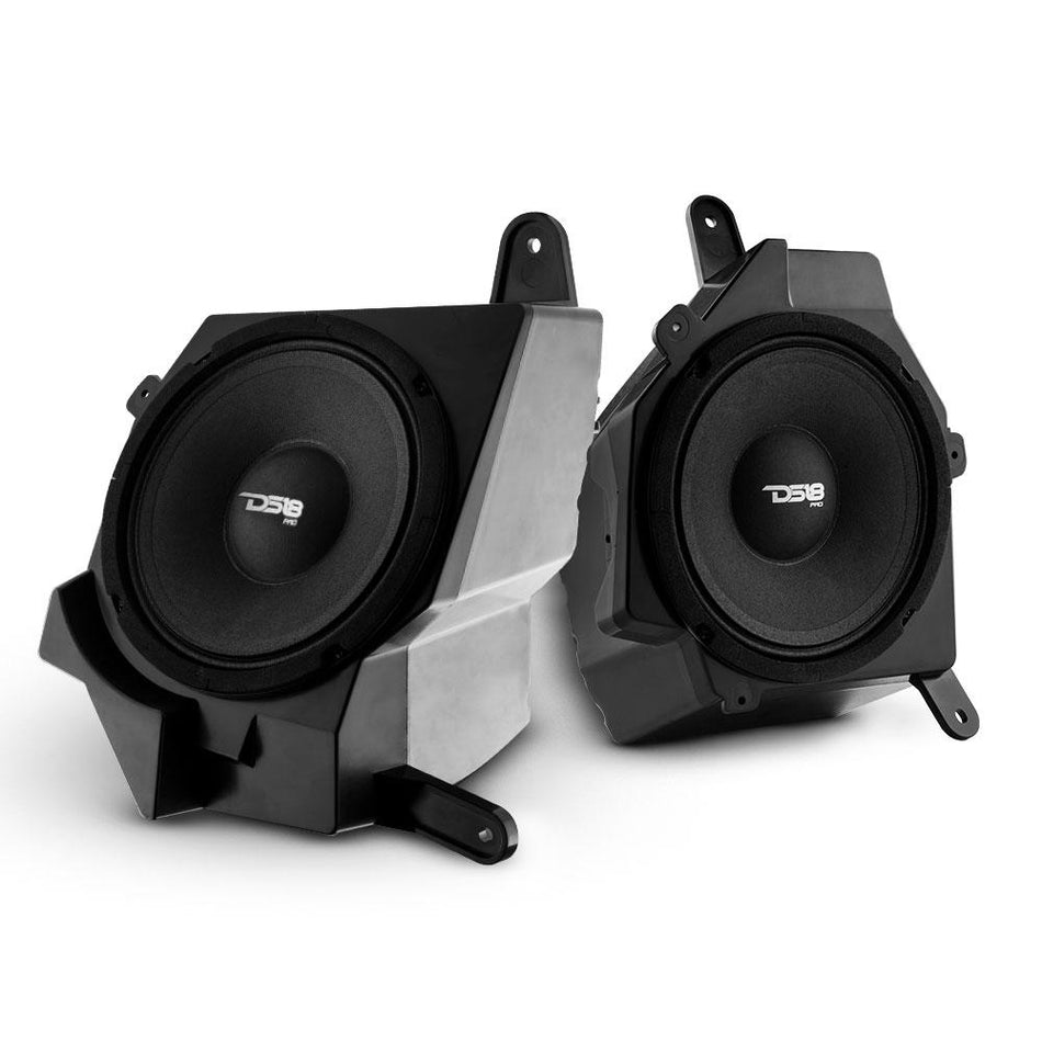 DS18 DS-JP6, left and right dash enclosures shown as a pair with mounting brackets