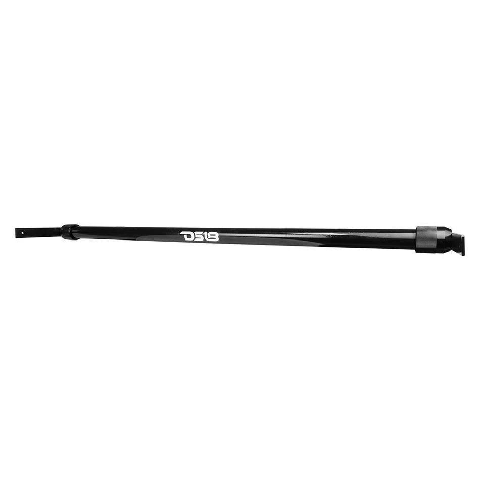 DS18 DS-JT-TUBE/BK JT Mounting Tube W/ Mobile Clamps Perfect for Mounting Towers/Pods on Roll Bars and Cages Black DS18