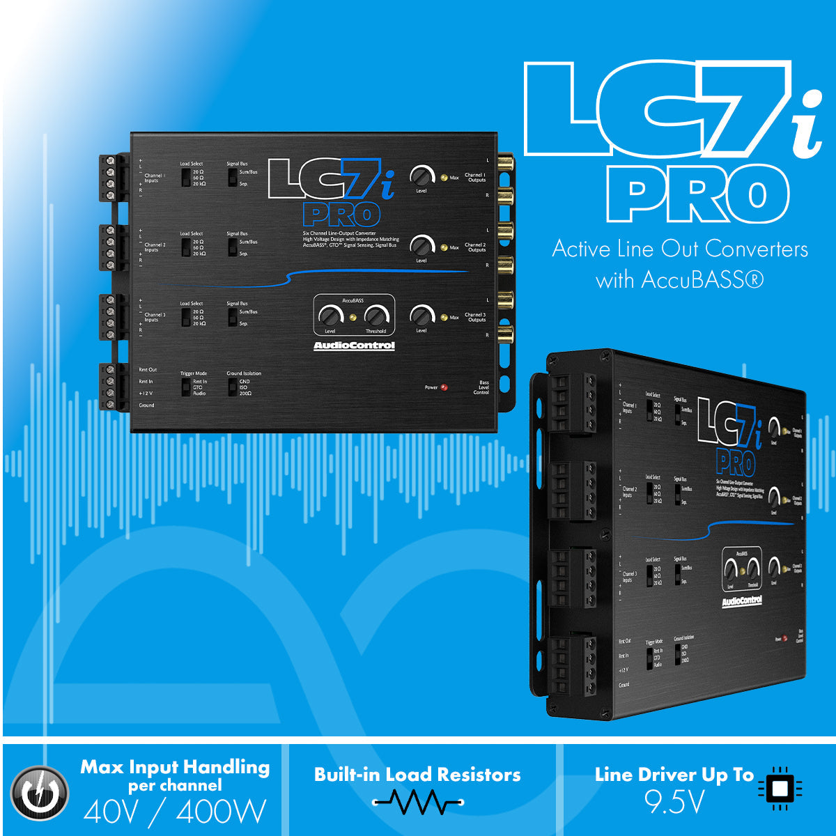 AudioControl LC7i PRO 6-Channel Line Output Converter – Elite Auto