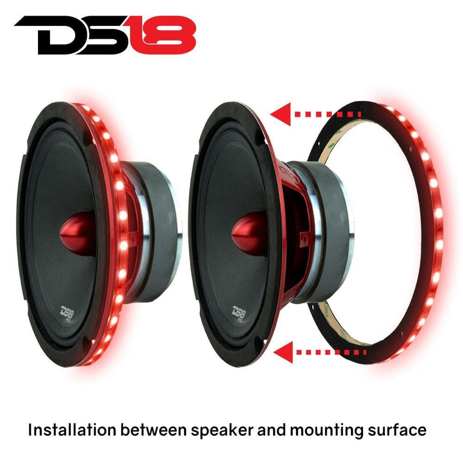 DS18 DS-LRING15 Vision 15 Inch RGB LED Ring for Speaker and Subwoofers DS18