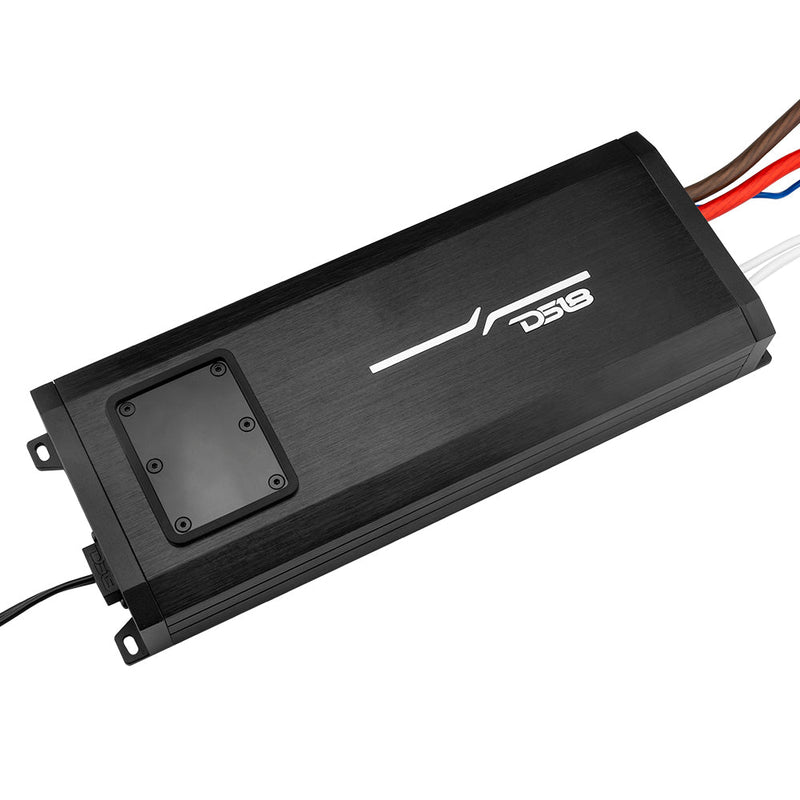 DS18 DS-NXL-X1000.1D 1-Channel Monoblock Marine Waterproof Amplifier - Class D 1000x1 RMS at 1 Ohm DS18