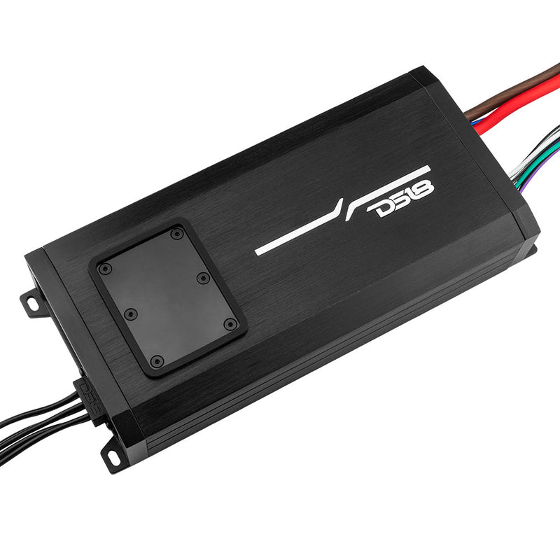 DS18 DS-NXL-X600.4D 4-Channel Marine Waterproof Amplifier - Class D Full-Range 150x4 RMS at 4 Ohms DS18