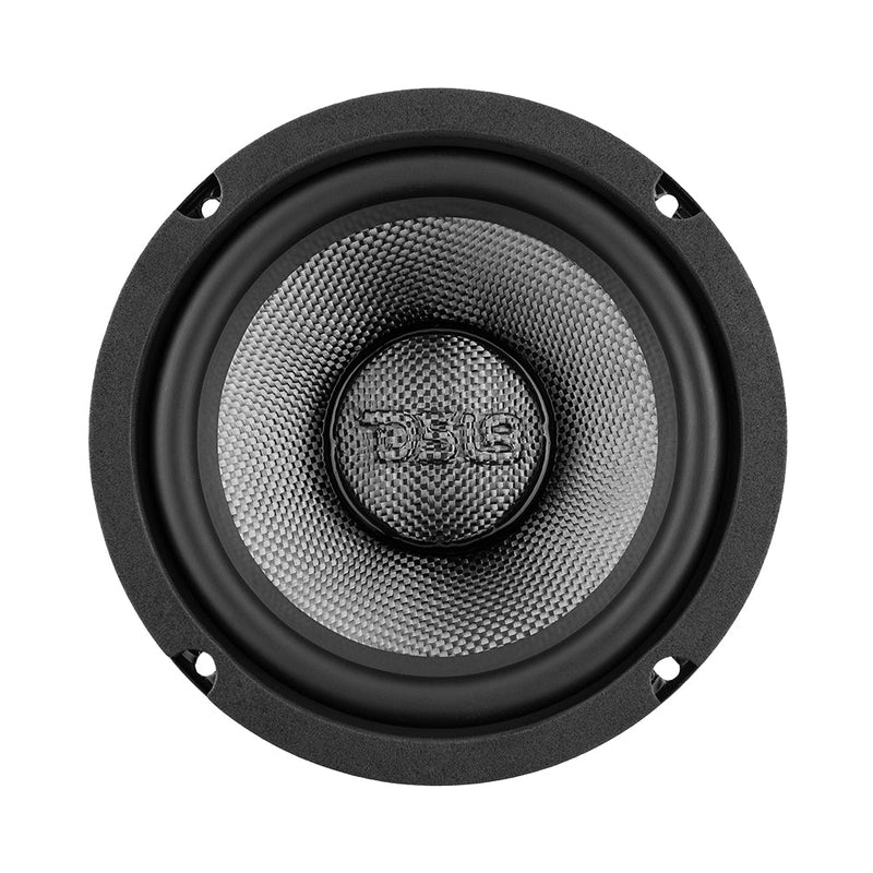 DS18 DS-PRO-CF6.4NR PRO 6.5 Inch Carbon Fiber Water resistant Cone Neodymium Mid-Bass Loudspeaker 4-Ohm DS18