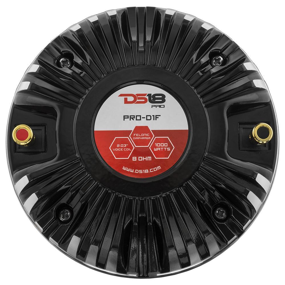 DS18 DS-PRO-D1F PRO 2 Inch Bolt On Throat Compression Driver W/ 2