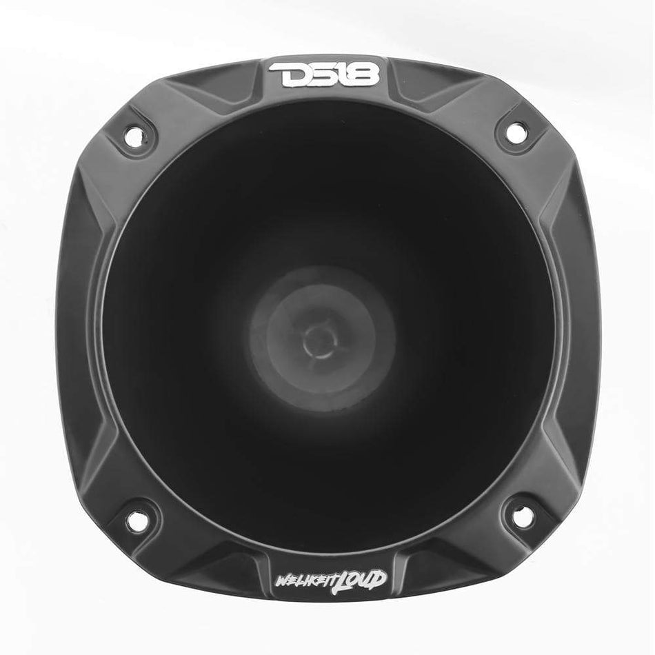DS18 DS-PRO-DKH1X PRO-D1 2 Inch Bolt On Throat Compression Driver W/ Spacer 2 Inch Titanium Voice Coil and PRO-HA102/BK Horn 640 Watts 8-ohm DS18