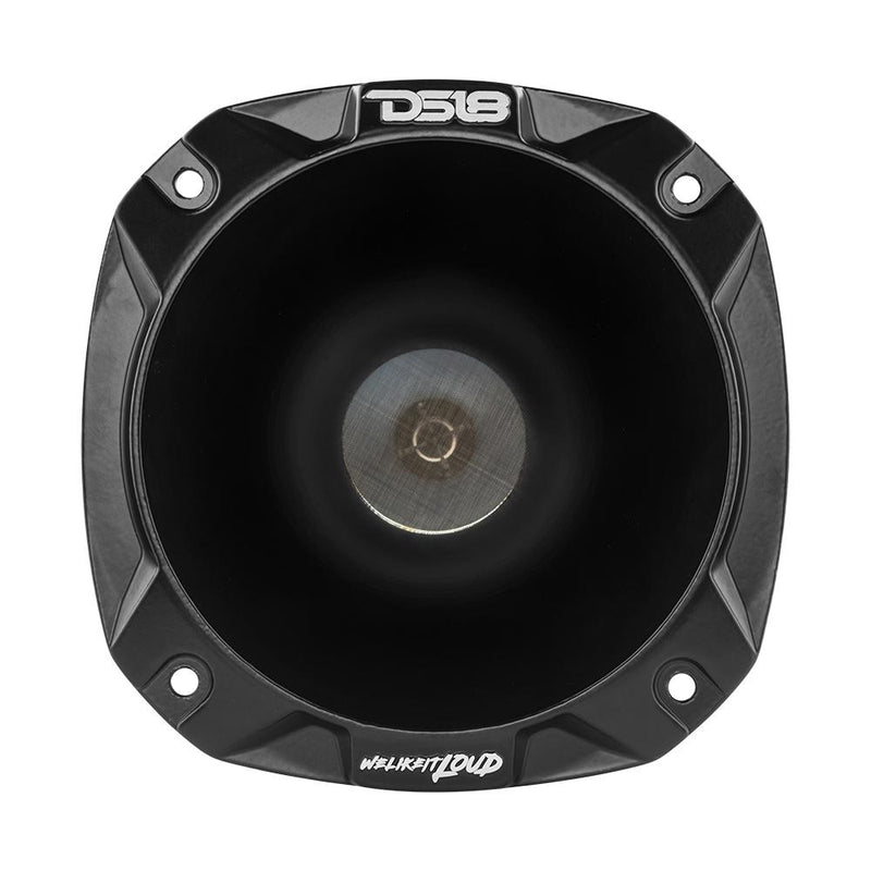 DS18 DS-PRO-DKH1 PRO-D1 2 Inch Bolt On Throat Compression Driver W/ 2 Inch Titanium Voice Coil and PRO-HA102/BK Horn 640 Watts 8-ohm DS18
