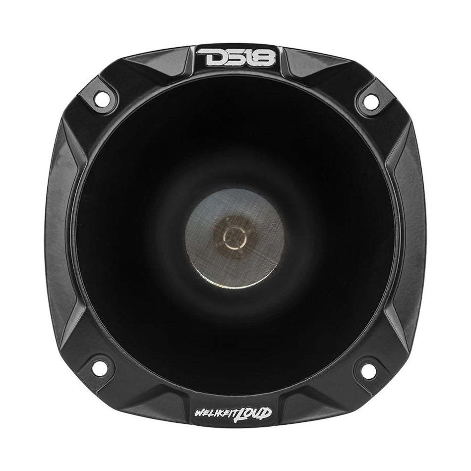 DS18 DS-PRO-DKH1 PRO-D1 2 Inch Bolt On Throat Compression Driver W/ 2 Inch Titanium Voice Coil and PRO-HA102/BK Horn 640 Watts 8-ohm DS18