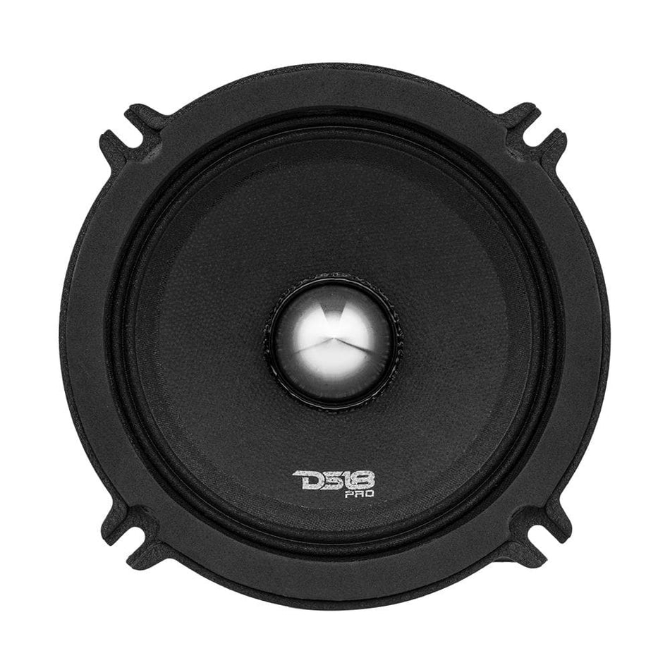DS18 DS-PRO-FR5NEO PRO 5.25 Inch Neodymium Full-Range Loudspeaker W/ Bullet 400 Watts 4-Ohm W/ Grill DS18