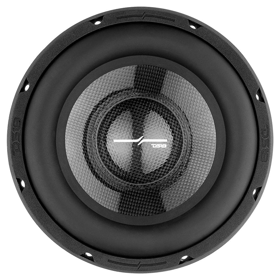 DS18 DS-PRO-RY8.4NMB 8 Inch Carbon Fiber Mid Bass Woofer With Neodymium rings 500 Watts 4-Ohm DS18