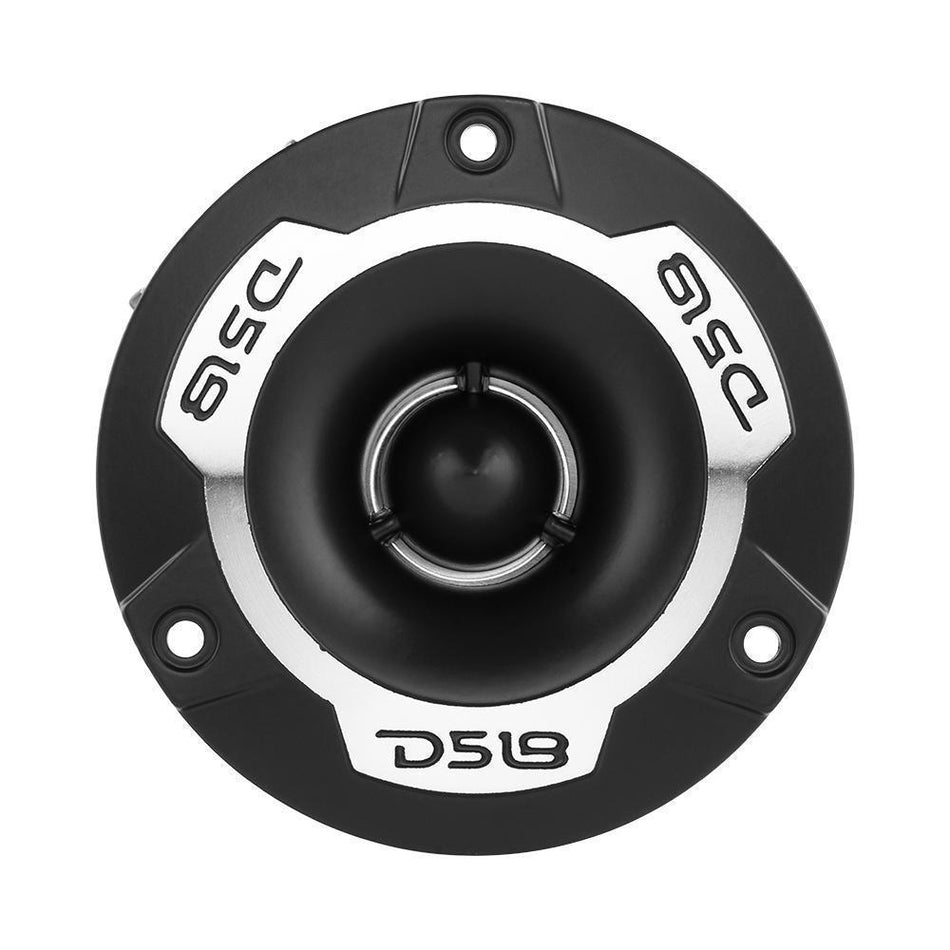 DS18 DS-PRO-TWX1 PRO 1 Inch VC Aluminum Super Bullet Tweeter 240 Watts 4-Ohm Silver/Black DS18