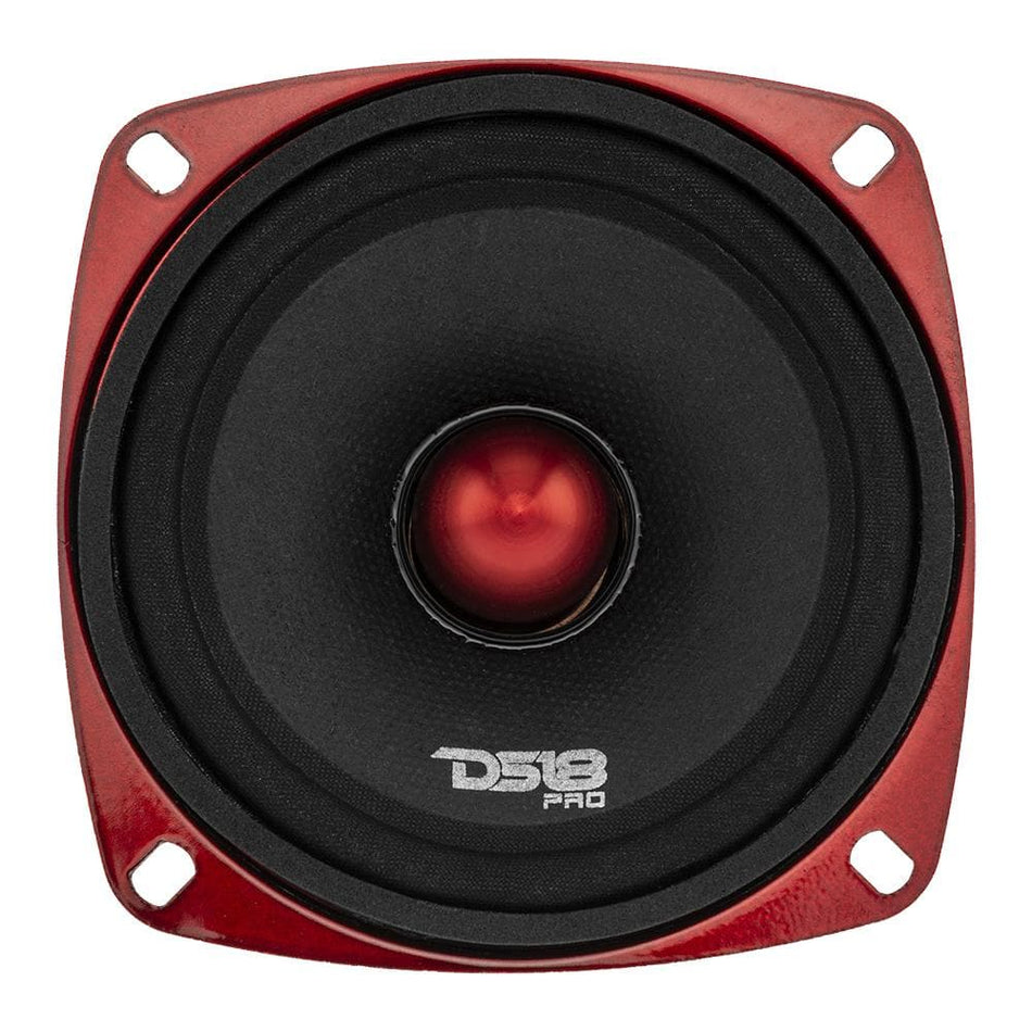 DS18 DS-PRO-X4.4BM PRO-X 4 Inch Mid-Range Loudspeaker W/ Bullet 200 Watts 4-Ohm DS18