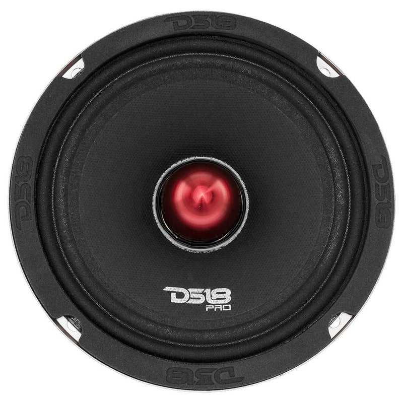 DS18 DS-PRO-X6.4BM PRO-X 6.5 Inch Mid-Range Loudspeaker W/ Bullet 450 Watts 4-Ohm DS18