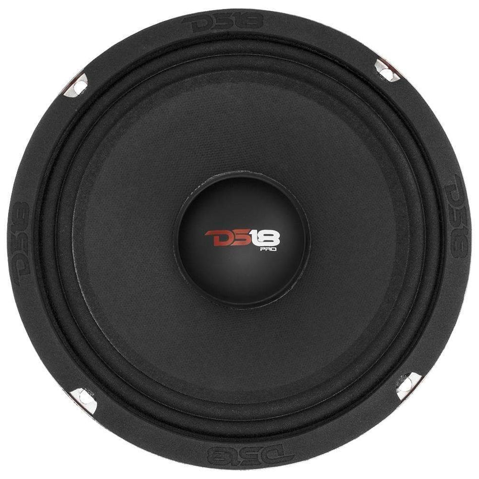 DS18 DS-PRO-X8MSE PRO-X 8 Inch Sealed Back Mid-Range Loudspeaker 550 Watts 8-Ohm DS18