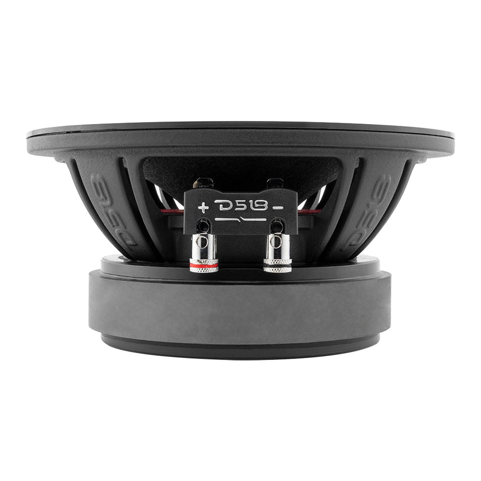 DS18 DS-PRO-ZXI6.4BM PRO-X 6.5 Inch Mid-Range Loudspeaker with Bullet 500 Watts 4-Ohm DS18