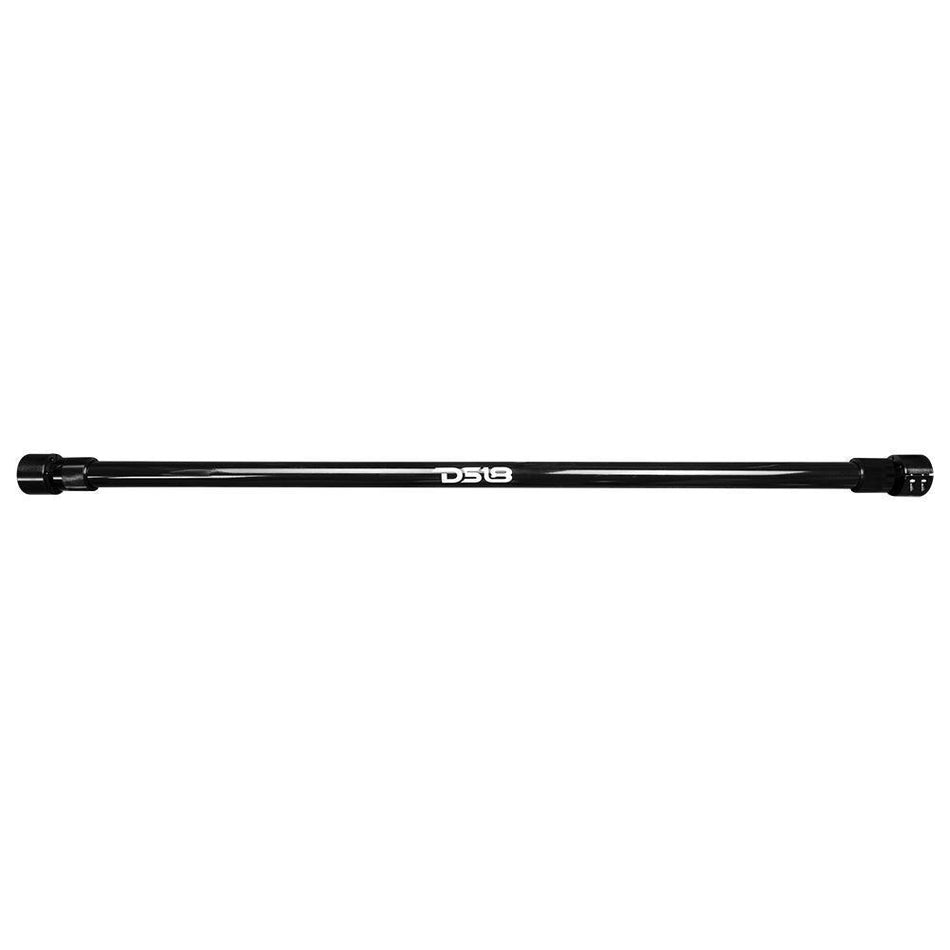 DS18 DS-PU-TUBE/BK Pick Up Mounting Tube W/ Mobile Clamps Perfect for Mounting Towers/Pods on Roll Bars and Cages Black DS18