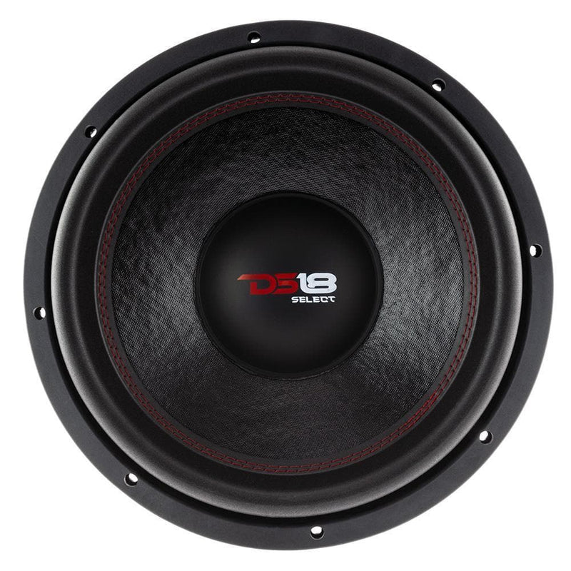 DS18 DS-SLC12S SELECT 12 Inch Subwoofer 500 Watts Svc 4-Ohm DS18