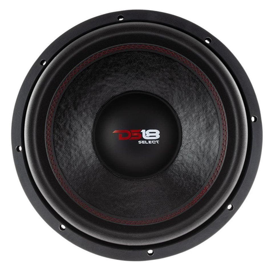 DS18 DS-SLC12S SELECT 12 Inch Subwoofer 500 Watts Svc 4-Ohm DS18