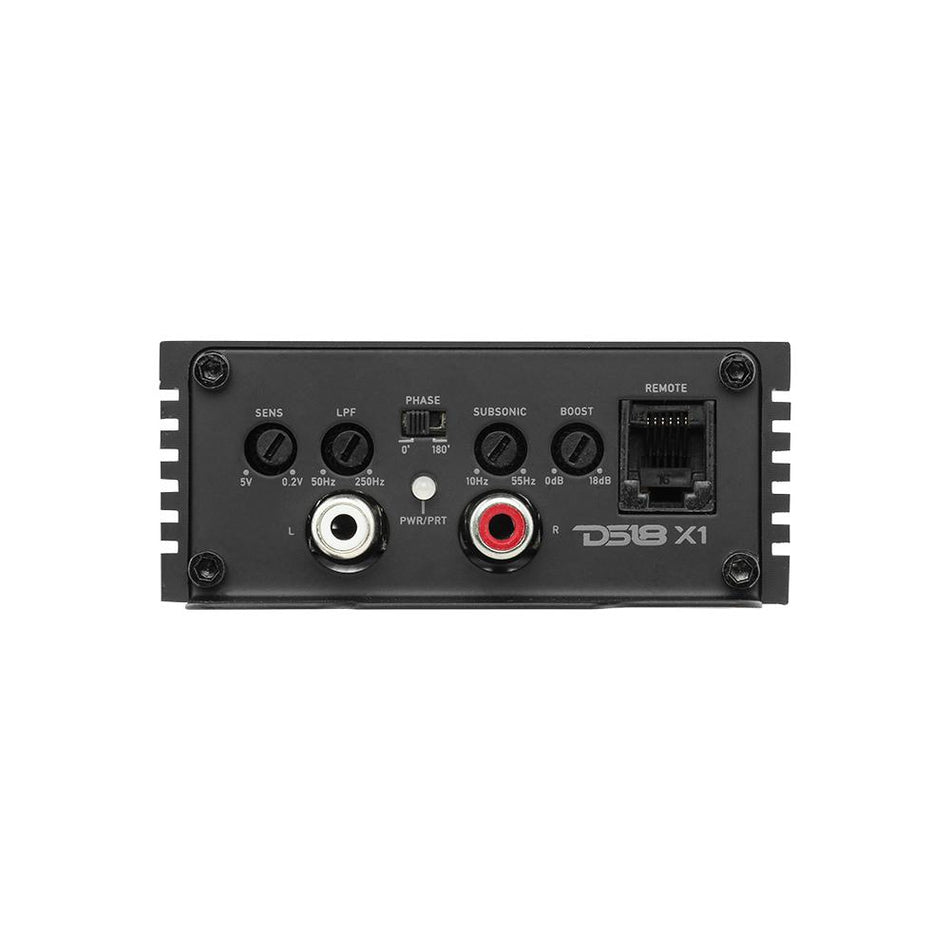 DS18 DS-X1 Ultra Compact Class D 1 Channel Amplifier DS18