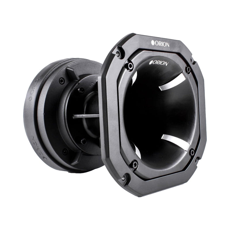 ORION XDK04.2AS 3" Voice Coil Compression Driver paired with an expertly crafted aluminum horn