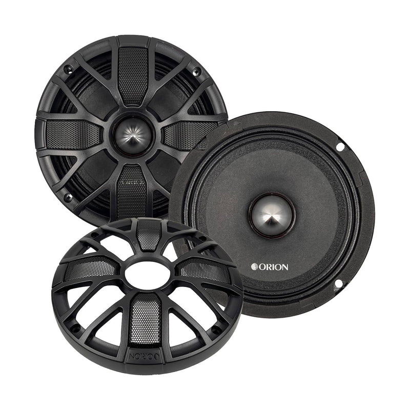 ORION XSM655SL 6.5" Slim Ultra Efficient Midrange Speakers 1200 Watts