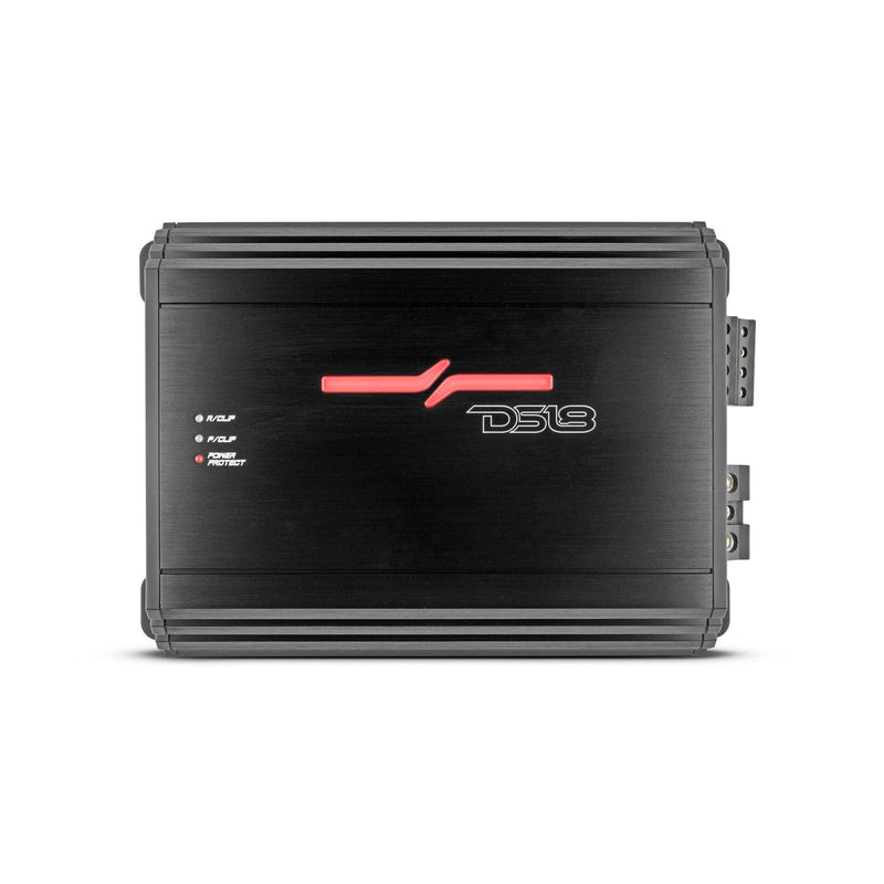 DS18 DS-ZR600.4D ZR Class D 4-Channel Full Range Amplifier 150x4 at 4 Ohm Watts RMS DS18