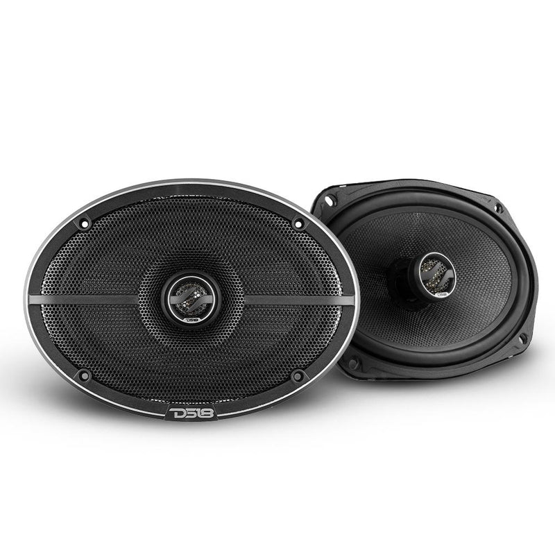 DS18 DS-ZXI-694 ELITE 6x9 Inch 2-Way Coaxial Speakers with Kevlar Cone 240 Watts 4-Ohm DS18
