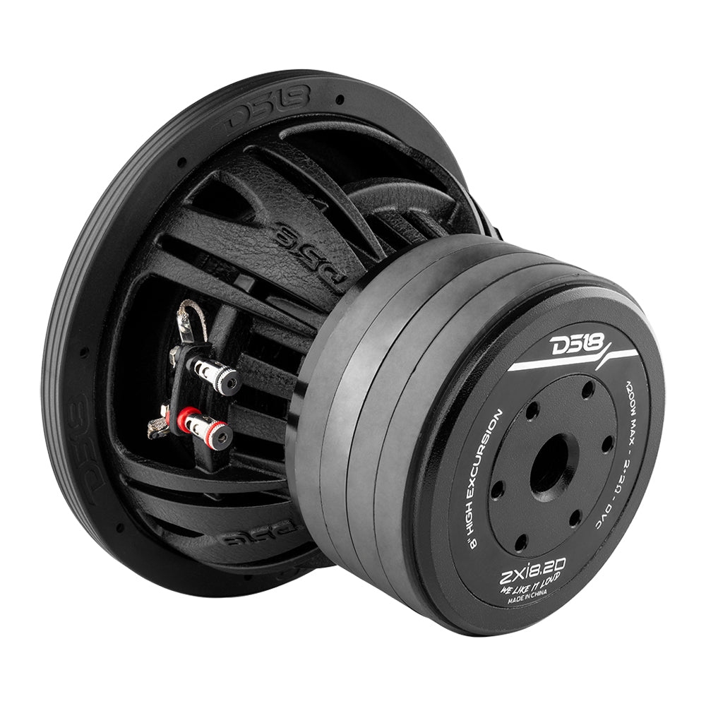 DS18 DS-ZXI8.2D ZXI High Excursion 8 Inch Subwoofer 1000W Watts