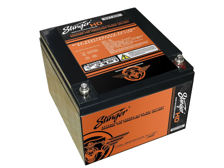 Stinger SVT30L HARLEY-DAVIDSON DIRECT REPLACEMENT BATTERY 950 AMP