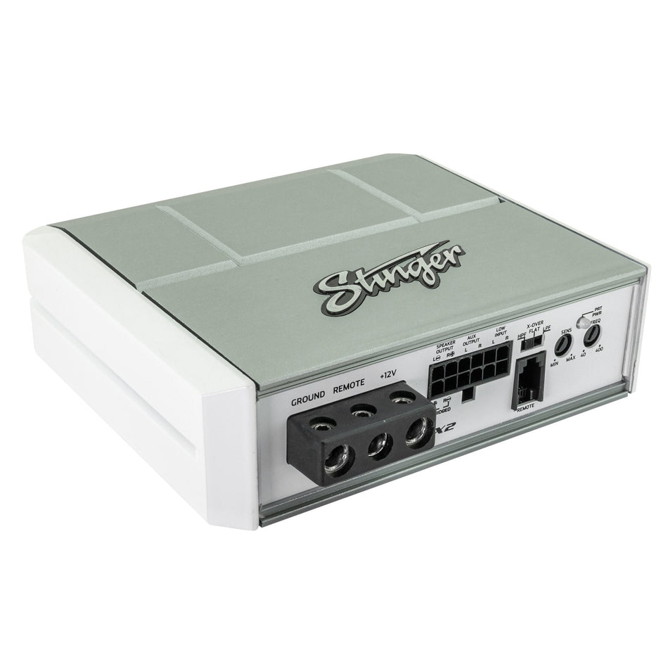 Stinger SPX350X2 MICRO 2 CHANNEL 350 WATT POWERSPORTS AMPLIFIER