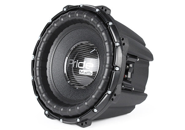 Pride M25.12D07 Subwoofer Pride M25.12 RMS 2500W Size 12 modular system, carbon dust cap, D0,7