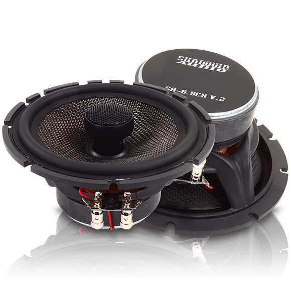 Sundown Audio SA6.5CXV2 SA-6.5CX 6.5" 6-1/2 Coaxial Car Audio Speakers+Built-In Tweeters