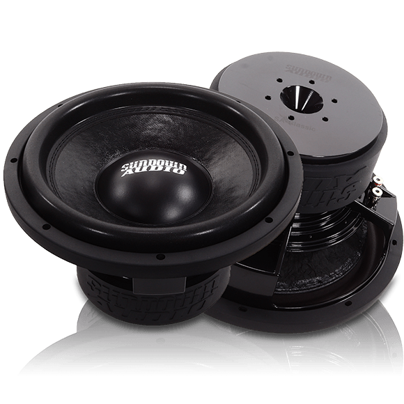 Sundown Audio SACL12D4 SA-Classic 12" 750W Black Motor Subwoofer 4 Ohm