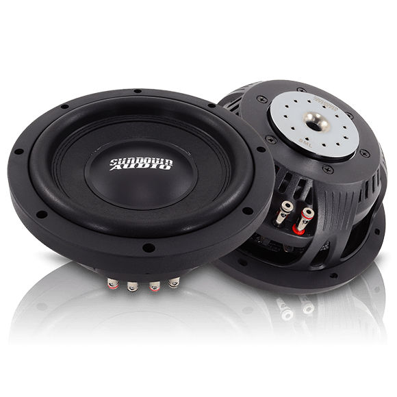 Sundown Audio SML10D4 SML-Series 10" 500W Shallow Mount Subwoofer 4 Ohm