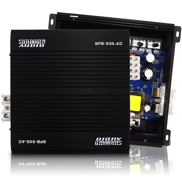 Sundown Audio SFB5004 Sundown Audio SFB-500.4 4-Channel 500x4 Car Audio Amplifier/Amp